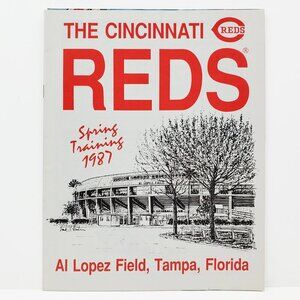 Cincinnati Reds Program Vintage 1978 Spring Training MLB Baseball Unscored